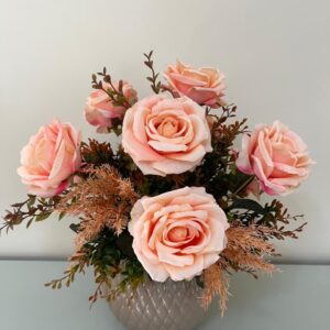 Rosas Vaso bege